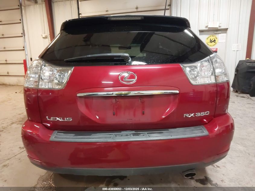 2009 Lexus Rx 350 VIN: 2T2HK31U59C121721 Lot: 43850053