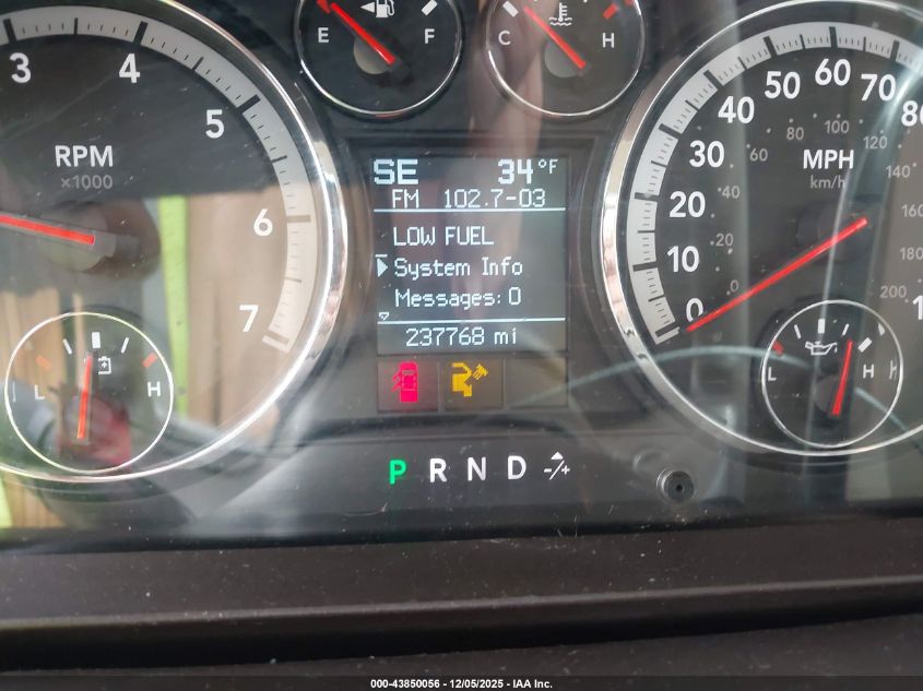 2009 Dodge Ram 1500 Slt/Sport/Trx VIN: 1D3HB13T89S750666 Lot: 43850056