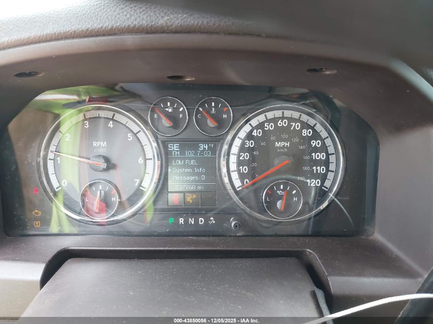 2009 Dodge Ram 1500 Slt/Sport/Trx VIN: 1D3HB13T89S750666 Lot: 43850056