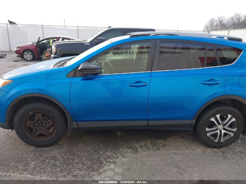 2018 Toyota Rav4 Le VIN: JTMBFREV8JJ185023 Lot: 43850065