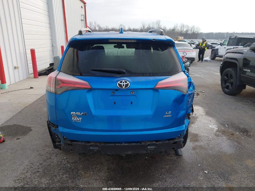2018 Toyota Rav4 Le VIN: JTMBFREV8JJ185023 Lot: 43850065