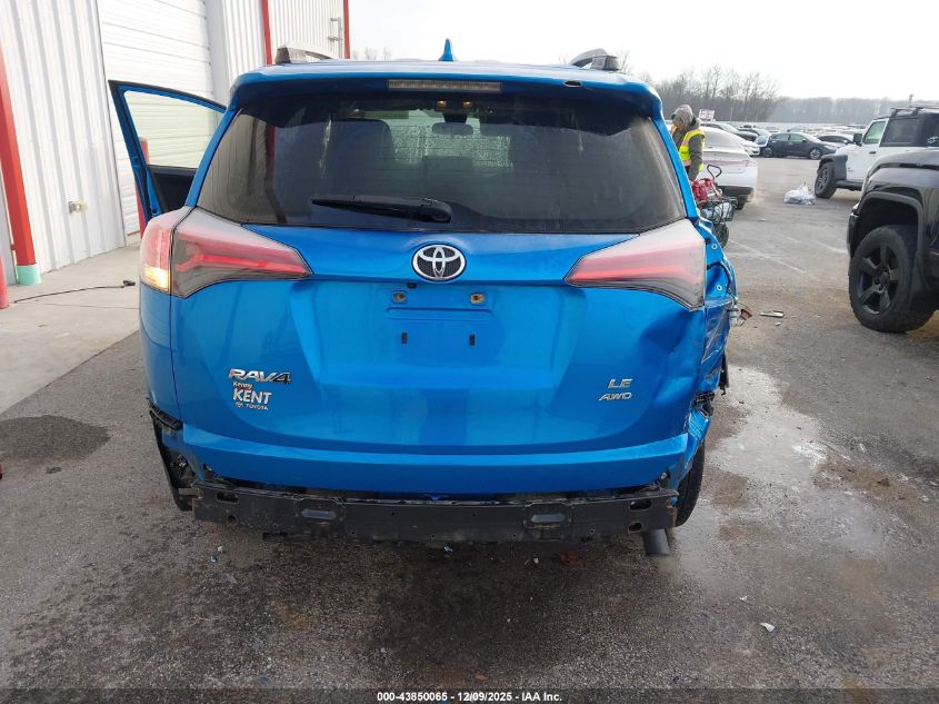 2018 Toyota Rav4 Le VIN: JTMBFREV8JJ185023 Lot: 43850065
