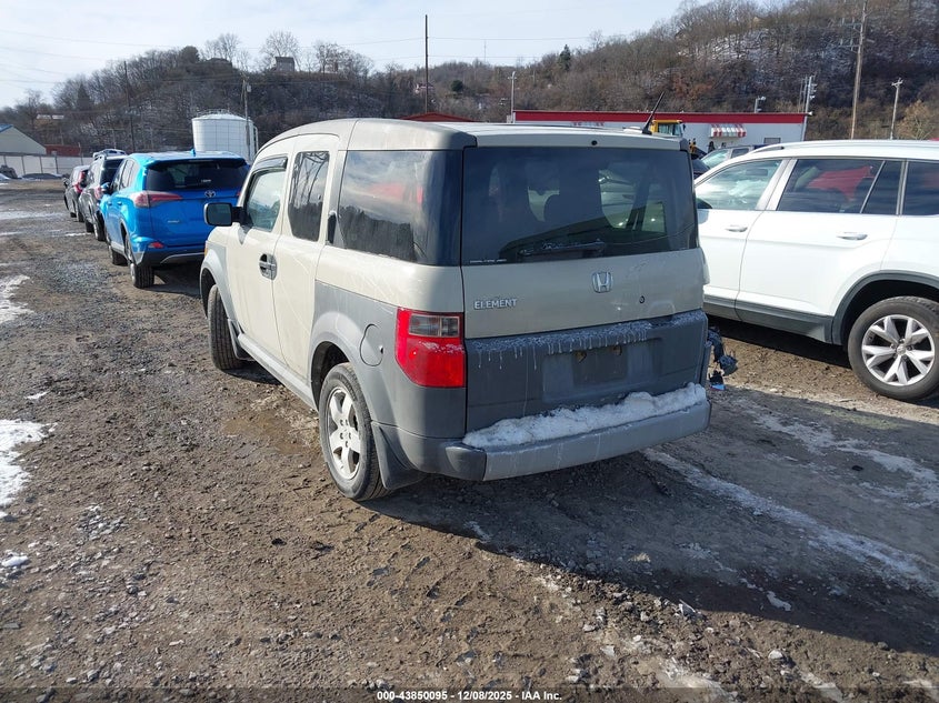 5J6YH286X5L007621 2005 HONDA ELEMENT photo no. 3