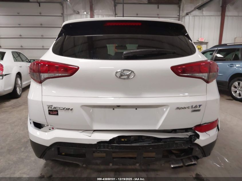 2017 Hyundai Tucson Sport VIN: KM8J3CA22HU562429 Lot: 43850101
