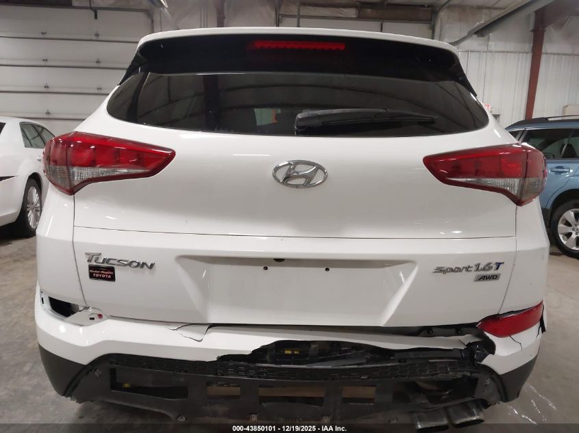 2017 Hyundai Tucson Sport VIN: KM8J3CA22HU562429 Lot: 43850101