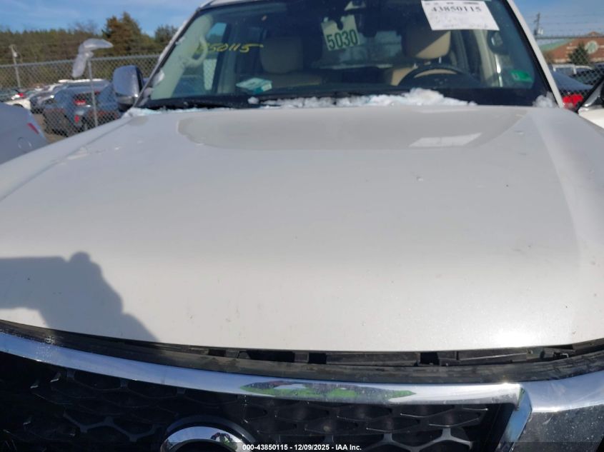 2020 Nissan Armada Platinum 4Wd VIN: JN8AY2NE0L9782771 Lot: 43850115