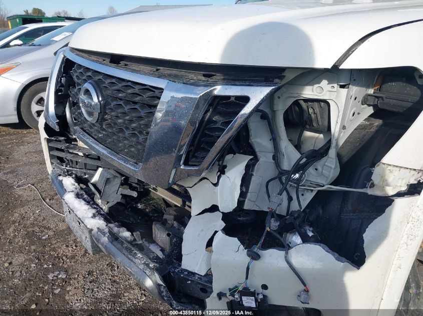 2020 Nissan Armada Platinum 4Wd VIN: JN8AY2NE0L9782771 Lot: 43850115