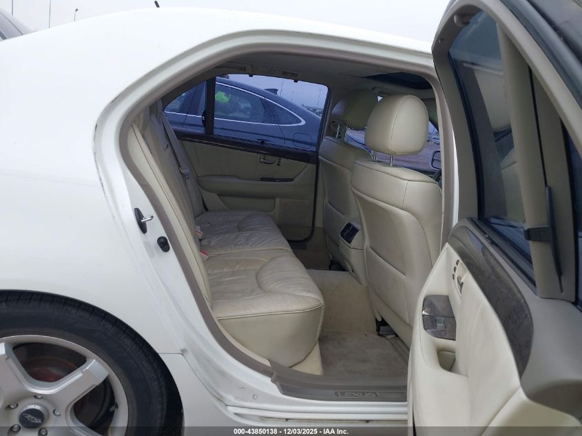 2002 Lexus Ls 430 VIN: JTHBN30F420079819 Lot: 43850138