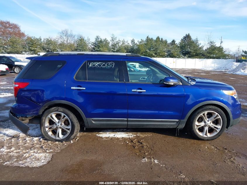 2013 Ford Explorer Limited VIN: 1FM5K7F8XDGB12755 Lot: 43850139