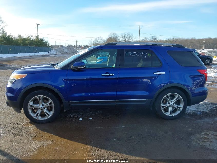 2013 Ford Explorer Limited VIN: 1FM5K7F8XDGB12755 Lot: 43850139