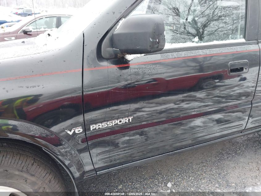 1998 Honda Passport Ex/Lx VIN: 4S6CM58W9W4406919 Lot: 43850148