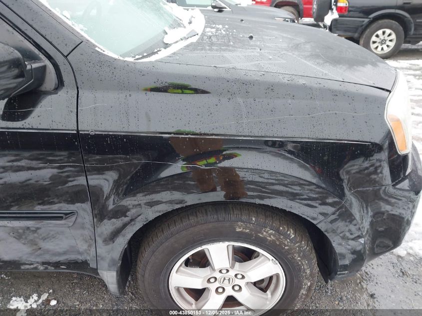 2009 Honda Pilot Ex-L VIN: 5FNYF48509B045575 Lot: 43850153