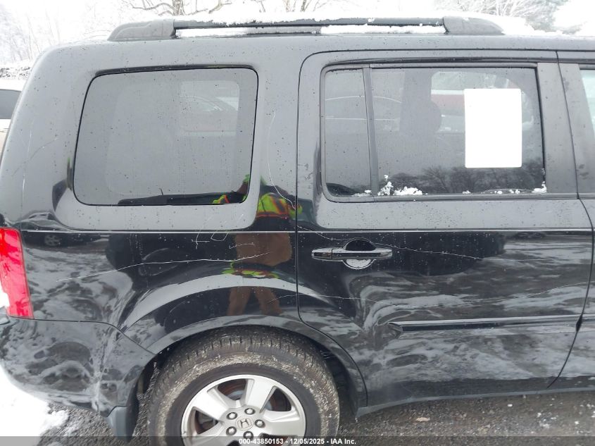 2009 Honda Pilot Ex-L VIN: 5FNYF48509B045575 Lot: 43850153