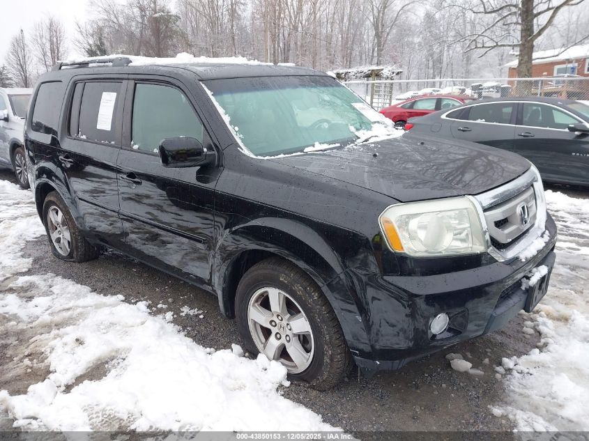 2009 Honda Pilot Ex-L VIN: 5FNYF48509B045575 Lot: 43850153