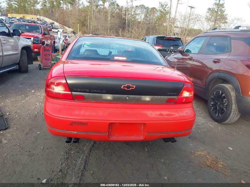 1995 Chevrolet Monte Carlo Z34 VIN: 2G1WX12X2S9324414 Lot: 43850162
