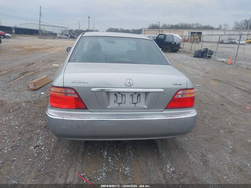 2001 Acura Rl 3.5 VIN: JH4KA96511C000309 Lot: 43850172