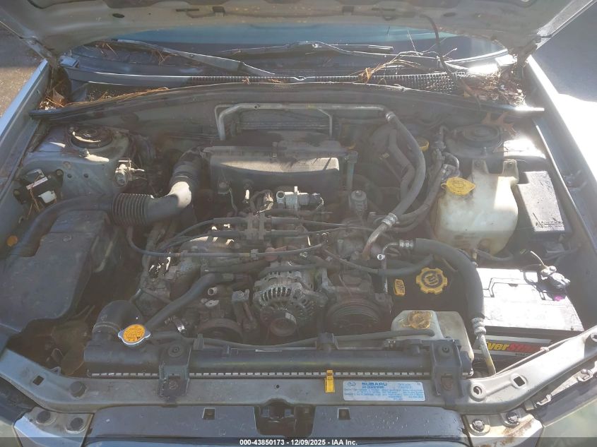 2004 Subaru Forester 2.5X VIN: JF1SG63604G714804 Lot: 43850173