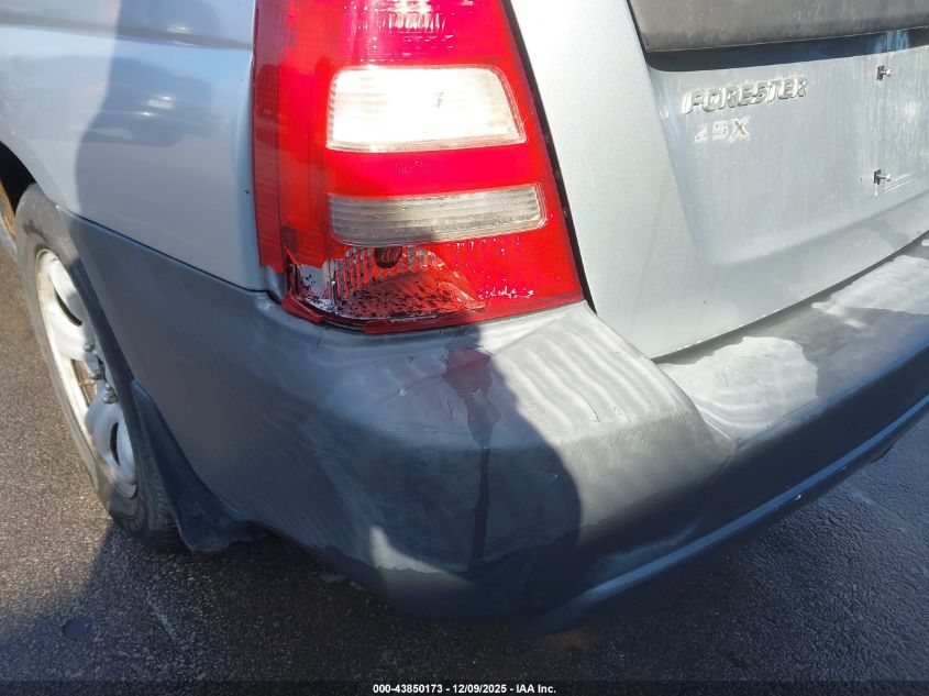 2004 Subaru Forester 2.5X VIN: JF1SG63604G714804 Lot: 43850173