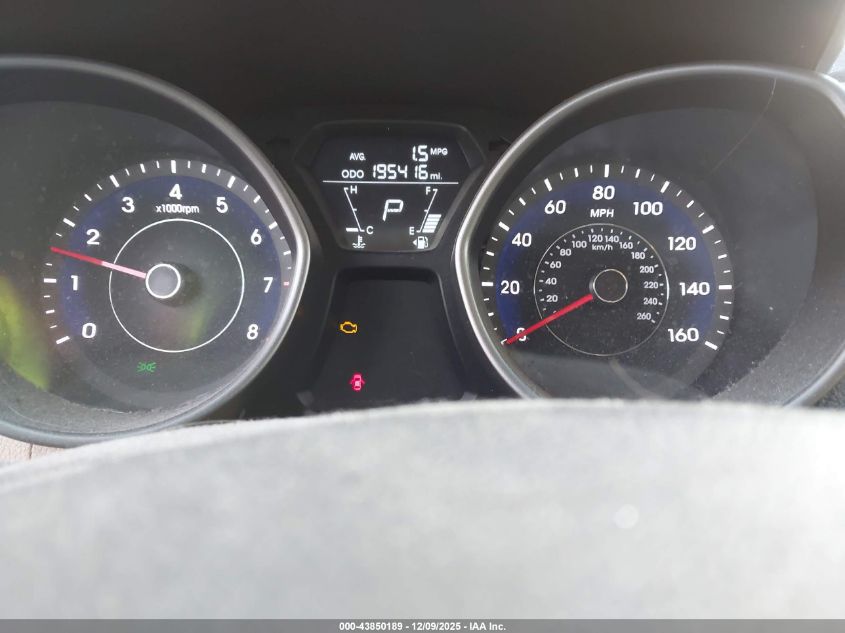 2013 Hyundai Elantra Gls VIN: 5NPDH4AEXDH280935 Lot: 43850189