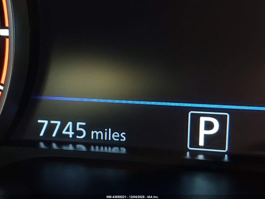 2025 Nissan Altima Sv Fwd VIN: 1N4BL4DV4SN402855 Lot: 43850221