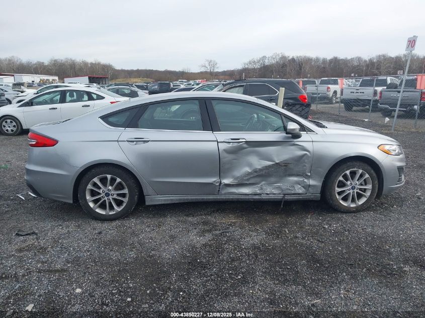 2020 Ford Fusion Hybrid Se VIN: 3FA6P0LU7LR267392 Lot: 43850227