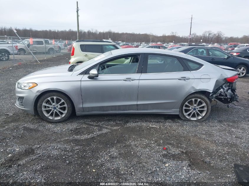 2020 Ford Fusion Hybrid Se VIN: 3FA6P0LU7LR267392 Lot: 43850227