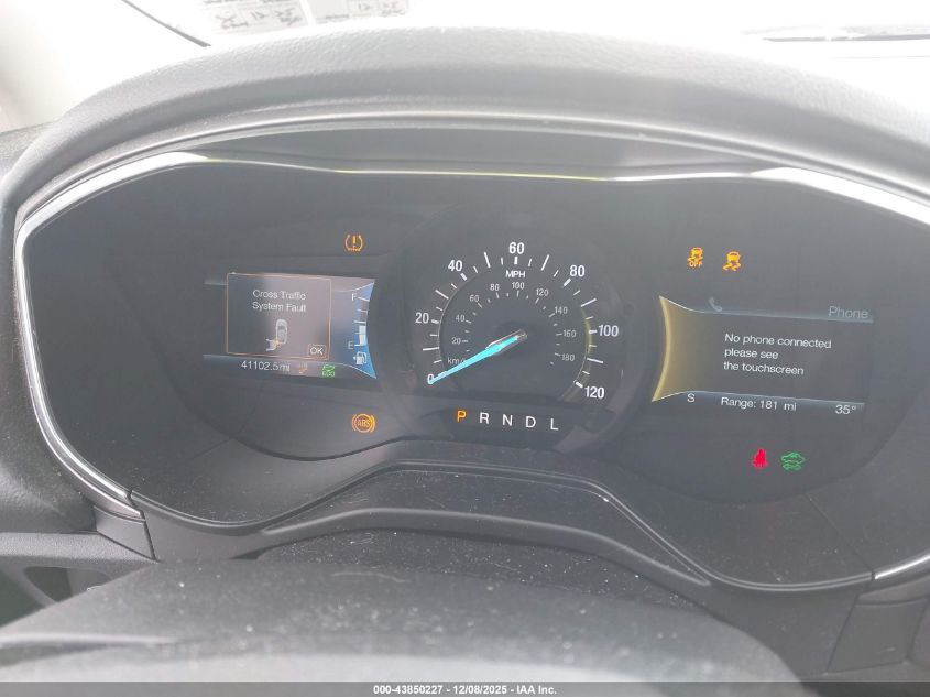 2020 Ford Fusion Hybrid Se VIN: 3FA6P0LU7LR267392 Lot: 43850227