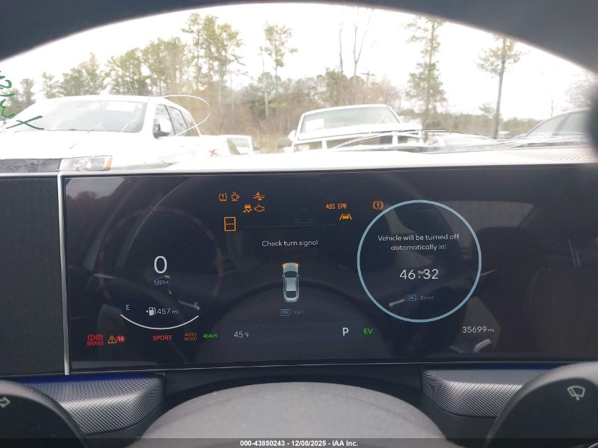 2024 Hyundai Sonata Hybrid Limited VIN: KMHL54JJ6RA087855 Lot: 43850243