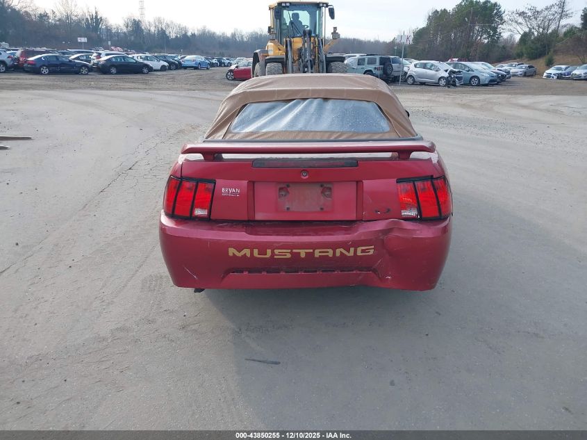 2004 Ford Mustang VIN: 1FAFP446X4F163842 Lot: 43850255