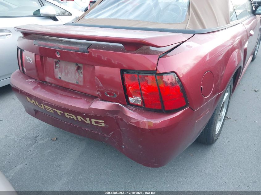 2004 Ford Mustang VIN: 1FAFP446X4F163842 Lot: 43850255