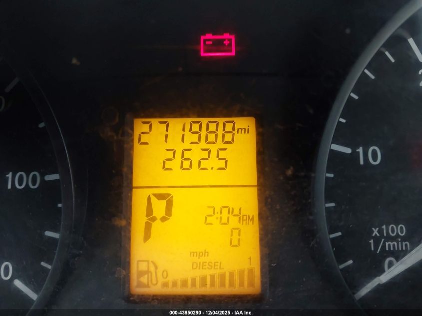 2012 Mercedes-Benz Sprinter 2500 High Roof VIN: WD3PE8CB9C5714903 Lot: 43850290