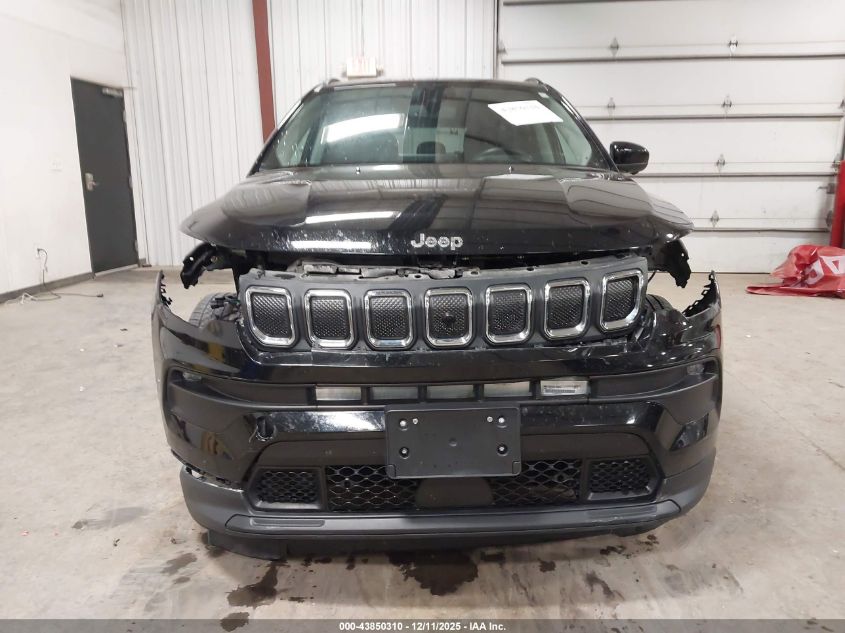 2022 Jeep Compass Latitude 4X4 VIN: 3C4NJDBB8NT219856 Lot: 43850310