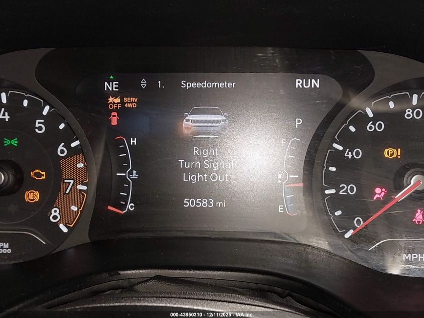 2022 Jeep Compass Latitude 4X4 VIN: 3C4NJDBB8NT219856 Lot: 43850310