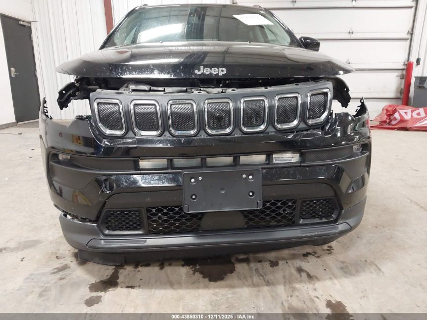 2022 Jeep Compass Latitude 4X4 VIN: 3C4NJDBB8NT219856 Lot: 43850310