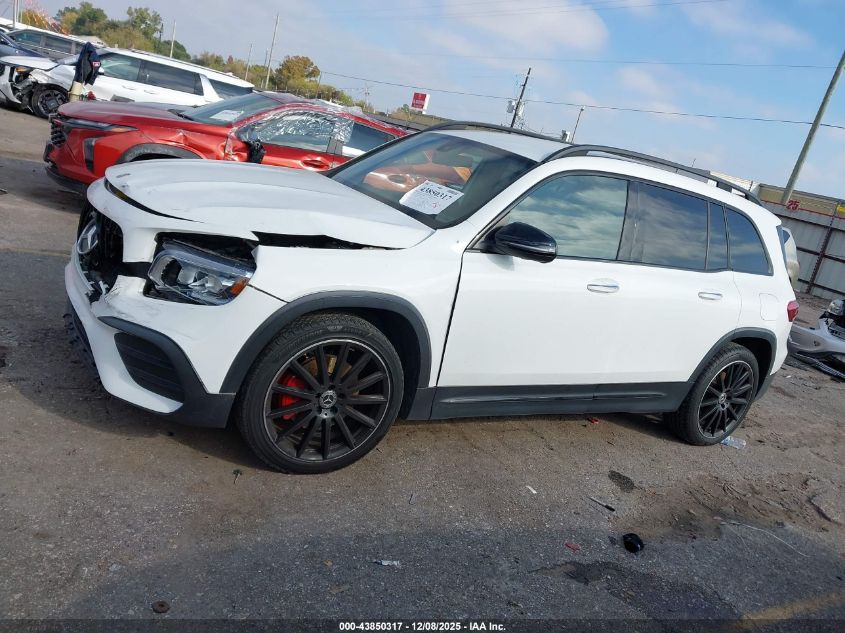 2020 Mercedes-Benz Glb 250 4Matic VIN: W1N4M4HB6LW038619 Lot: 43850317