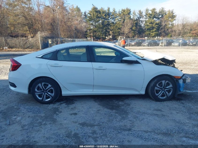 2018 Honda Civic Lx VIN: 2HGFC2F52JH518688 Lot: 43850323