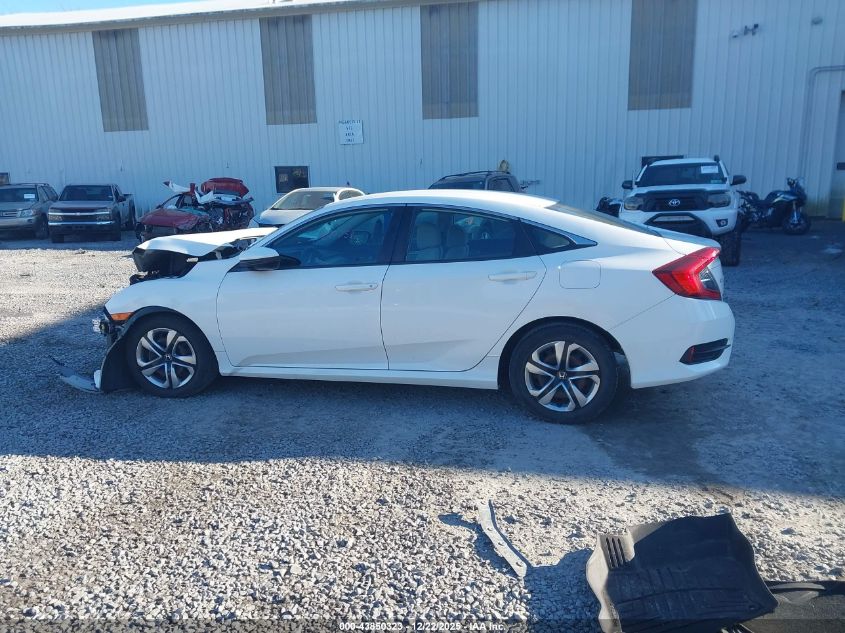 2018 Honda Civic Lx VIN: 2HGFC2F52JH518688 Lot: 43850323