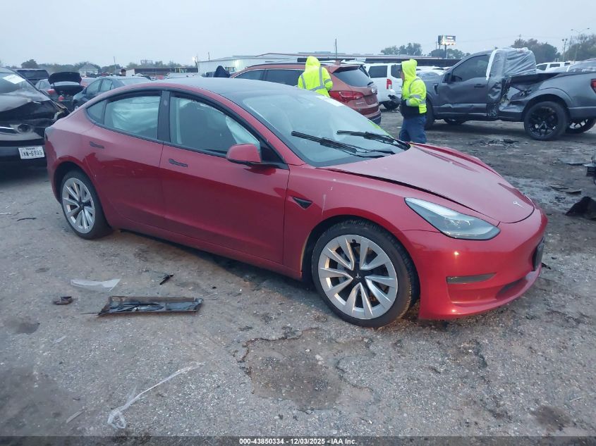 TESLA MODEL 3 REAR-WHEEL DRIVE