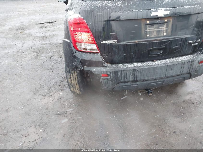 2016 Chevrolet Trax 1Ls VIN: KL7CJNSB1GB717380 Lot: 43850353