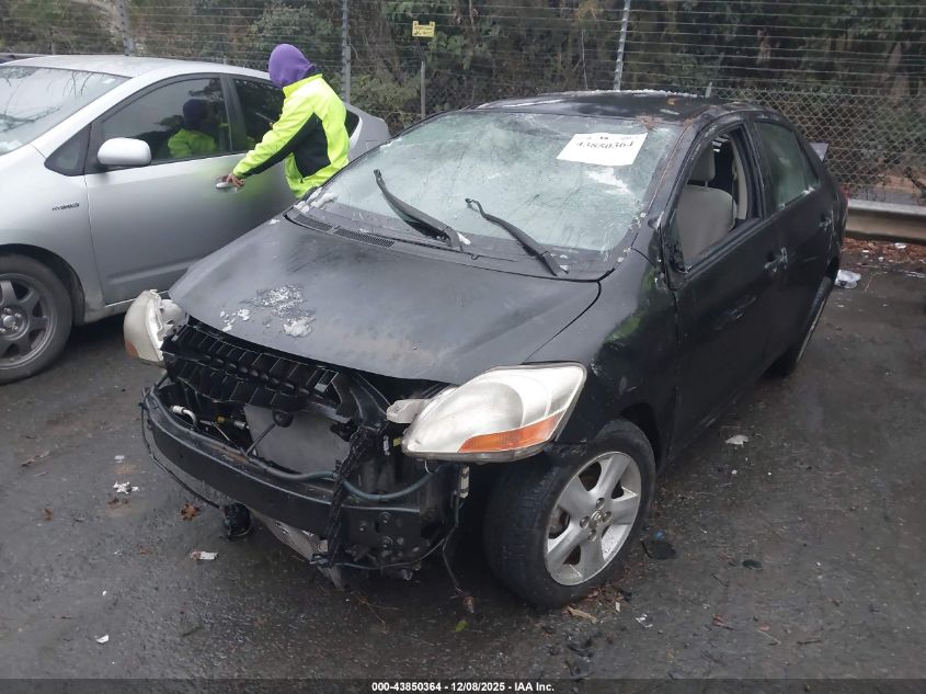 2008 Toyota Yaris VIN: JTDBT923681282212 Lot: 43850364