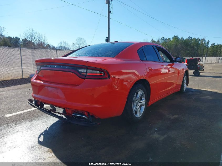 2019 Dodge Charger Sxt Rwd VIN: 2C3CDXBG8KH696369 Lot: 43850380