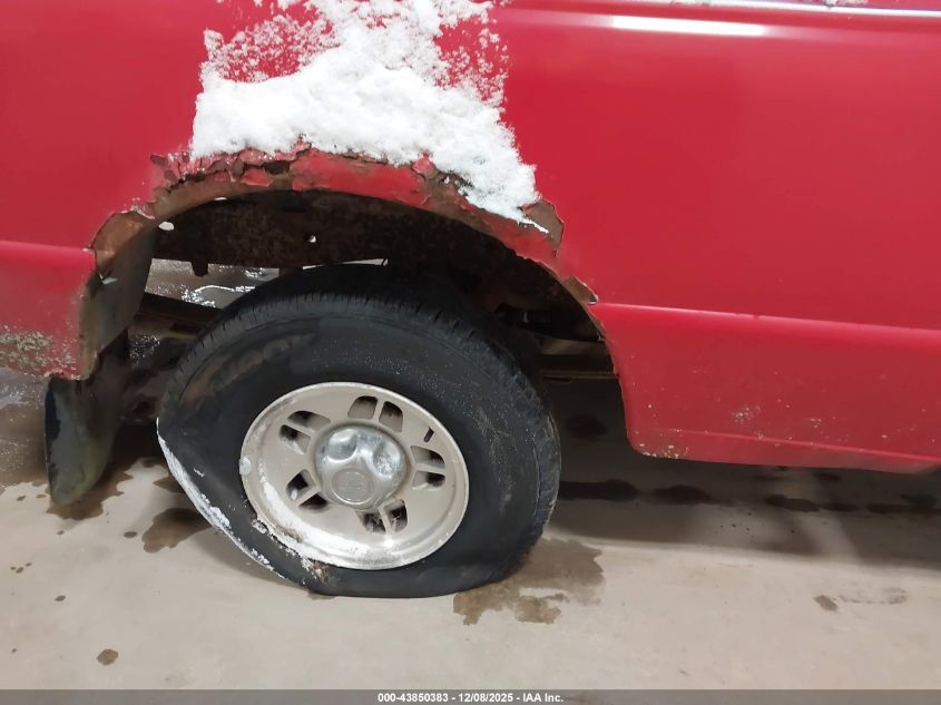 1996 Ford Ranger Super Cab VIN: 1FTCR14X1TPA85135 Lot: 43850383