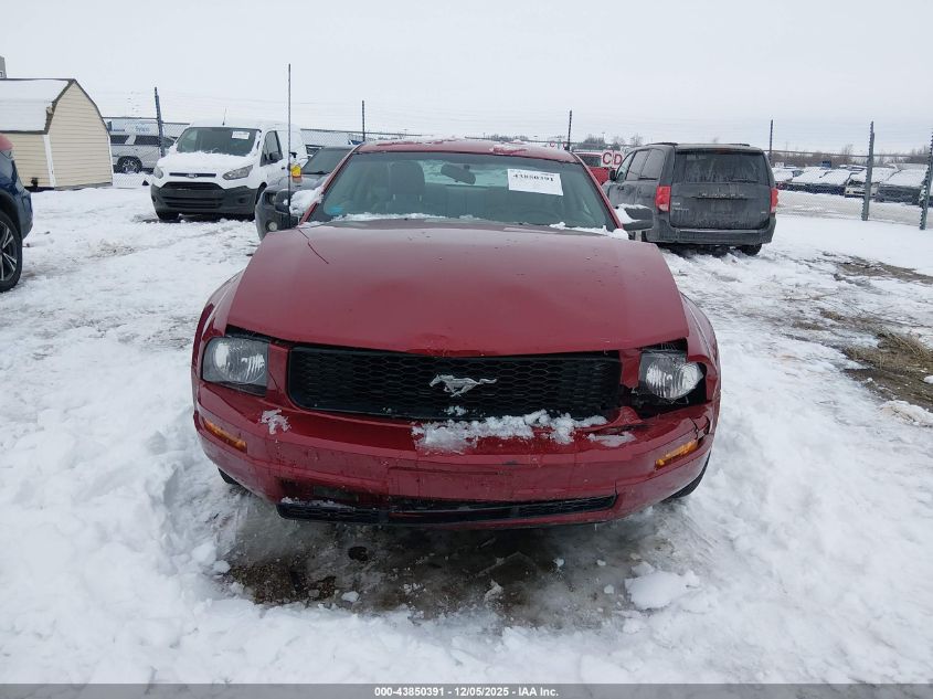 2008 Ford Mustang V6 Deluxe/V6 Premium VIN: 1ZVHT80N885120600 Lot: 43850391