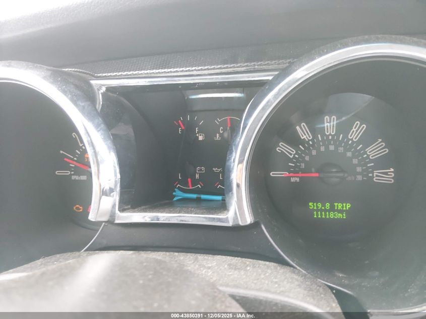 2008 Ford Mustang V6 Deluxe/V6 Premium VIN: 1ZVHT80N885120600 Lot: 43850391