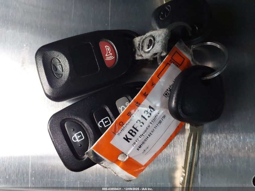 2012 Hyundai Elantra Limited (Ulsan Plant) VIN: KMHDH4AE6CU290796 Lot: 43850431