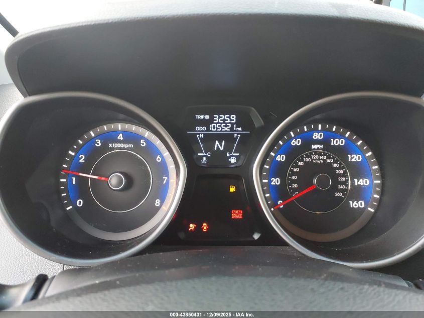 2012 Hyundai Elantra Limited (Ulsan Plant) VIN: KMHDH4AE6CU290796 Lot: 43850431