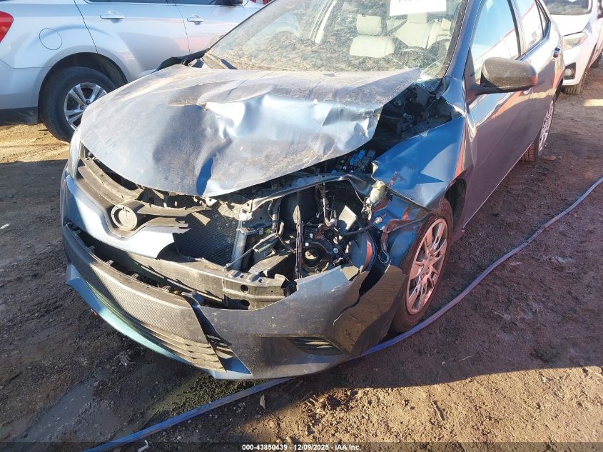 2016 Toyota Corolla Le VIN: 2T1BURHE9GC645909 Lot: 43850439