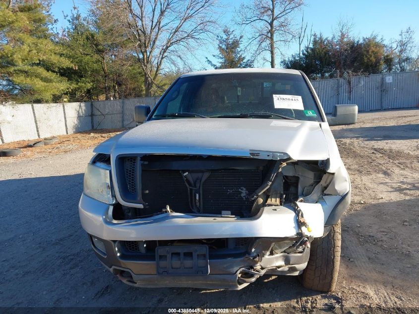 2005 Ford F-150 Fx4/Xlt VIN: 1FTPX04585KC08154 Lot: 43850445