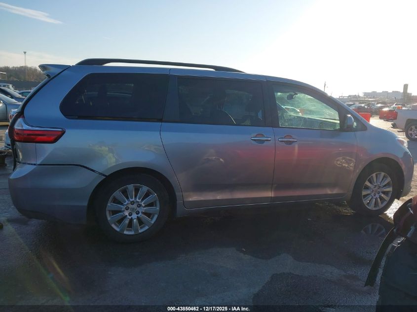 2015 Toyota Sienna Xle 7 Passenger VIN: 5TDDK3DC0FS105709 Lot: 43850462