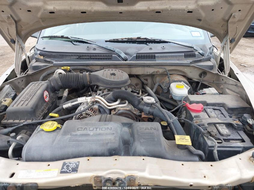 2002 Dodge Dakota Slt VIN: 1B7GL42X52S625203 Lot: 43850475